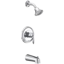 Eva Tub and Shower Trim Package with 1.75 GPM Single Function Shower Head