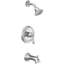 Brantford Tub and Shower Trim Package with 1.75 GPM Single Function Shower Head