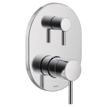 Align 2 Function Pressure Balanced Valve Trim Only with Double Lever Handle, Integrated Diverter - Less Rough In