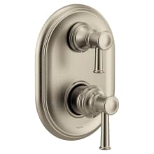Belfield 2 Function Pressure Balanced Valve Trim Only with Double Lever Handle, Integrated Diverter - Less Rough In