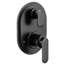 Greenfield Three Function Pressure Balanced Valve Trim Only with Dual Lever Handles and Integrated Diverter - Less Rough In