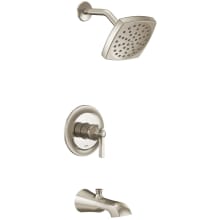 Flara Tub and Shower Trim Package with 1.75 GPM Single Function Shower Head