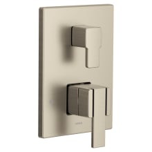 90 Degree 2 Function Pressure Balanced Valve Trim Only with Double Lever Handle, Integrated Diverter - Less Rough In
