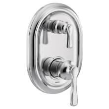Colinet 2 Function Pressure Balanced Valve Trim Only with Double Lever Handle, Integrated Diverter - Less Rough In