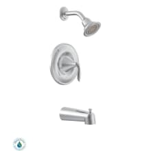 Eva Posi-Temp Pressure Balanced Tub and Shower Trim with 1.75 GPM Shower Head and Tub Spout from the Eva Collection - Includes Rough-In