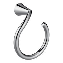 Glyde 6" Wall Mounted Towel Ring