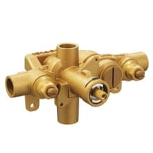 1/2 Inch Sweat (Copper-to-Copper) Moentrol Pressure Balancing Rough-In Valve (With Stops)
