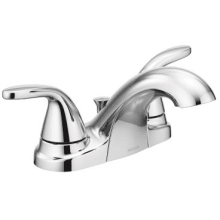 Adler 1.2 GPM Centerset Double Handle Bathroom Faucet with Pop-Up Drain