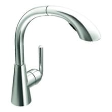 Single Handle Single Hole Mount High Arc Pullout Kitchen Faucet from the Ascent Collection (Low Lead Compliant)