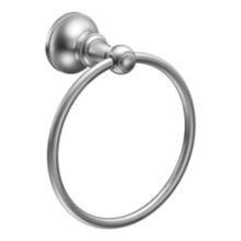 6" Towel Ring with Concealed Mounts from the Vale Collection