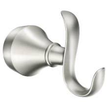 Hamden Wall Mounted Single Robe Hook with Press & Mark and SpotResist Technology