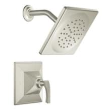 Single Handle Posi-Temp Pressure Balanced Shower Only Trim with Rain Shower Shower Head from the Divine Collection