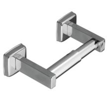 Double Post Toilet Paper Holder from the Donner Stainless Steel Collection