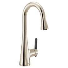 Sinema 1.5 GPM Single Hole Pull Down Bar Faucet with Reflex, PowerClean, and Duralock