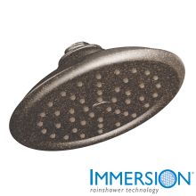 2.5 GPM Single Function Rain Shower Head with Immersion Technology