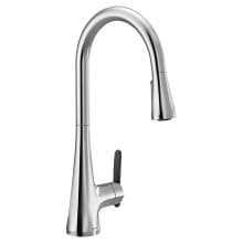 Sinema 1.5 GPM Single Hole Pull Down Kitchen Faucet with Reflex, Duralock and Duralast