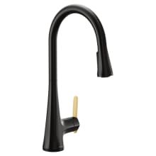Sinema 1.5 GPM Single Hole Pull Down Kitchen Faucet with Reflex, Duralock and Duralast