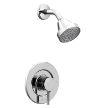 Single Handle Posi-Temp Pressure Balanced Shower Trim with 1.75 GPM Shower Head from the Align Collection (Less Valve)