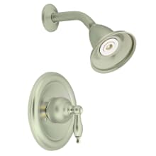 Single Handle Posi-Temp Pressure Balanced Shower Only Trim with Single Function Shower Head from the Castleby Collection