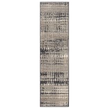 Cashmere Gaillard 2' x 5' Polyester Abstract and Striped Indoor Rectangular Area Rug