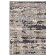 Cashmere Gaillard 3' x 5' Polyester Abstract and Striped Indoor Rectangular Area Rug