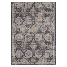 Cashmere Aurora 3' x 5' Polyester Vintage Indoor Rectangular Area Rug