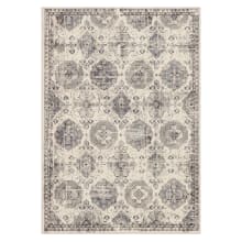 Cashmere Aurora 5-1/4' x 7-1/2' Polyester Vintage Indoor Rectangular Area Rug