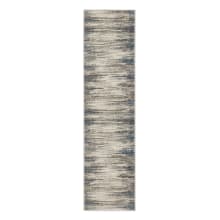 Cleo 2' x 8' Polyester Abstract Indoor Rectangular Area Rug