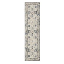 Cleo Waldorf Light 2' x 8' Polypropylene Floral and Vintage Indoor Rectangular Area Rug