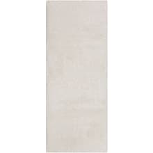 Classic Cotton II Bath 2' x 5' Shag Cotton Solid Indoor Rectangular Bathroom Rug