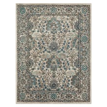 Whimsy 3-1/4' x 5' Polypropylene Floral and Vintage Indoor Rectangular Area Rug