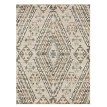 Whimsy Fleming 4' x 6' Polypropylene Geometric, Southwestern, and Striped Indoor Rectangular Area Rug