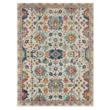 Whimsy Grove Elms 4' x 6' Polypropylene Vintage Indoor Rectangular Area Rug