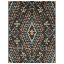 Whimsy Medway 4' x 6' Polypropylene Geometric, Southwestern, and Striped Indoor Rectangular Area Rug