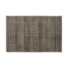 Reverb 2' x 3' Polyester Striped Indoor Rectangular Area Rug