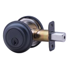 Keyed Entry Single Cylinder Deadbolt from the Mediterranean Collection