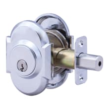 Keyed Entry Single Cylinder Deadbolt from the Traditional Collection