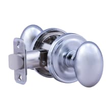 Passage Door Knob Set with K1 Knob and R1 Rose from the Contemporary Collection