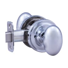 Privacy Door Knob Set with K1 Knob and R1 Rose from the Contemporary Collection