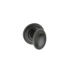 Single Dummy Door Knob Set with K1 Knob and R1 Rose from the Contemporary Collection