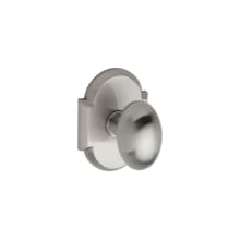 Single Dummy Door Knob Set with K1 Knob and R3 Rose from the Contemporary Collection