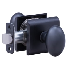 Passage Door Knob Set with K1 Knob and R5 Rose from the Contemporary Collection
