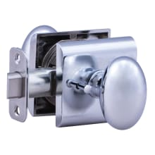 Privacy Door Knob Set with K1 Knob and R5 Rose from the Contemporary Collection