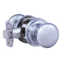 Passage Door Knob Set with K2 Knob and R1 Rose from the Contemporary Collection