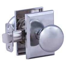 Passage Door Knob Set with K2 Knob and R2 Rose from the Contemporary Collection