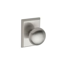 Single Dummy Door Knob Set with K2 Knob and R2 Rose from the Contemporary Collection