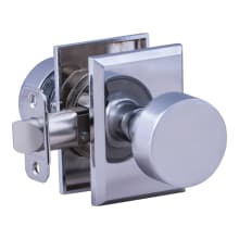 Passage Door Knob Set with K3 Knob and R2 Rose from the Contemporary Collection
