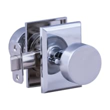 Privacy Door Knob Set with K3 Knob and R2 Rose from the Contemporary Collection