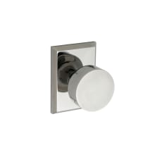 Single Dummy Door Knob Set with K3 Knob and R2 Rose from the Contemporary Collection