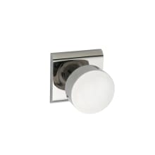 Single Dummy Door Knob Set with K3 Knob and R5 Rose from the Contemporary Collection